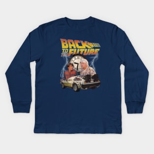 Back to the 80s Kids Long Sleeve T-Shirt